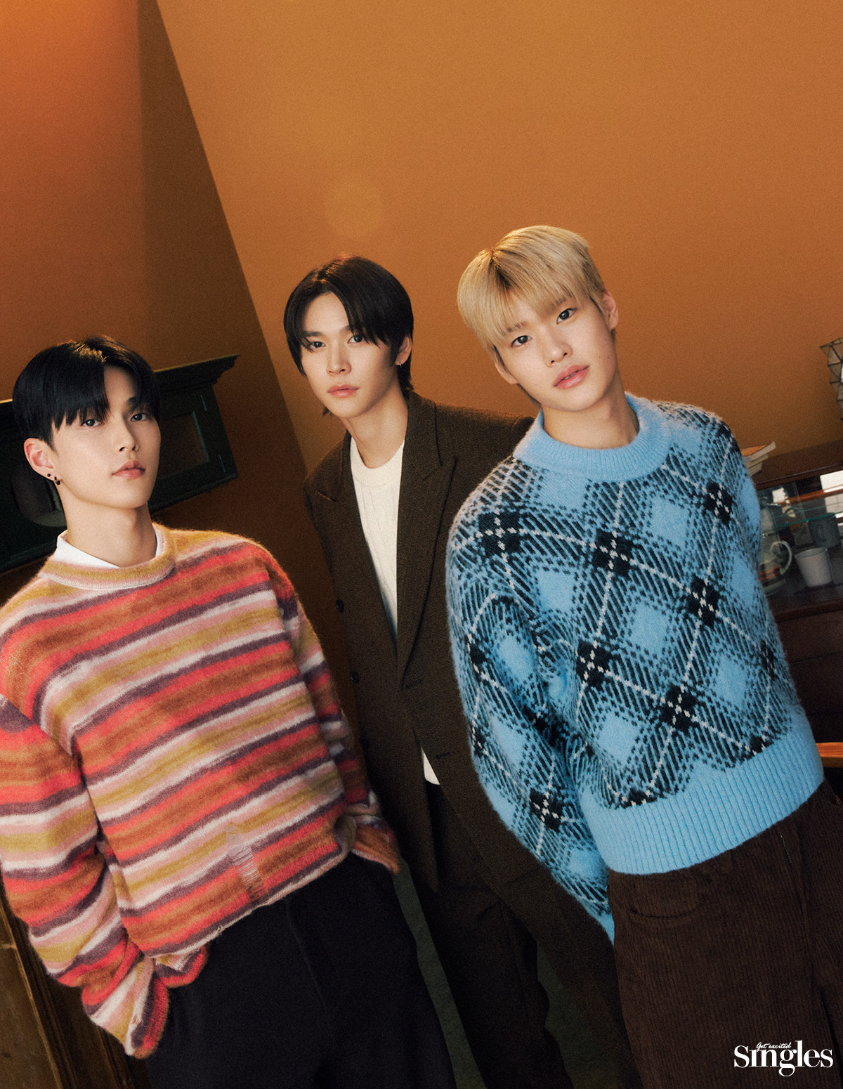 라이즈 승한, 은석, 소희가 등장하는 싱글즈 화보